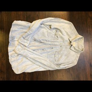 American Eagle Vintage Boyfriend Button Up Top